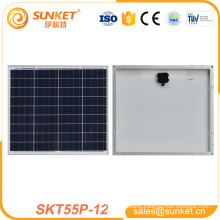 customized solar power panel poly 55w for solar system use price in mx